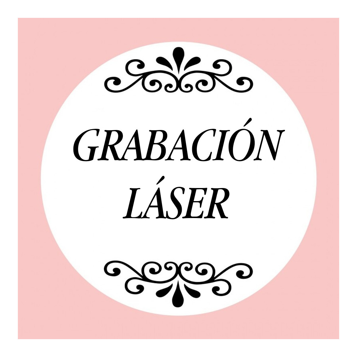 Personalización con grabación láser