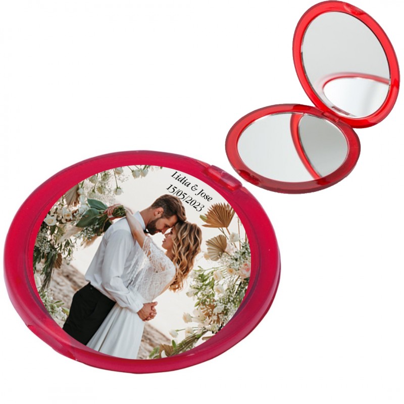 Espejo Personalizado a Todo Color con Foto y Texto para Boda, Bautizo, Comunión, Cumpleaños o Empresa Espejo Personalizado a Todo Color con Foto y Texto para Boda, Bautizo, Comunión, Cumpleaños o Empresa