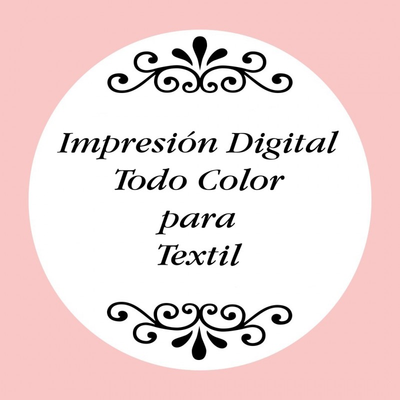 Personalización con Impresión Digital con Texto, Foto o Logo a Todo Color para Textil Personalización con Impresión Digital con Texto, Foto o Logo a Todo Color para Textil