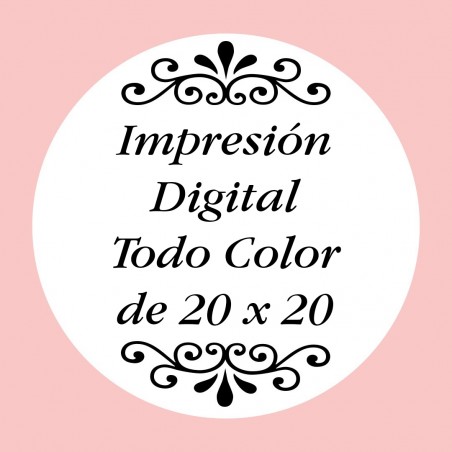 Personalización con Impresión Digital con Texto, Foto o...