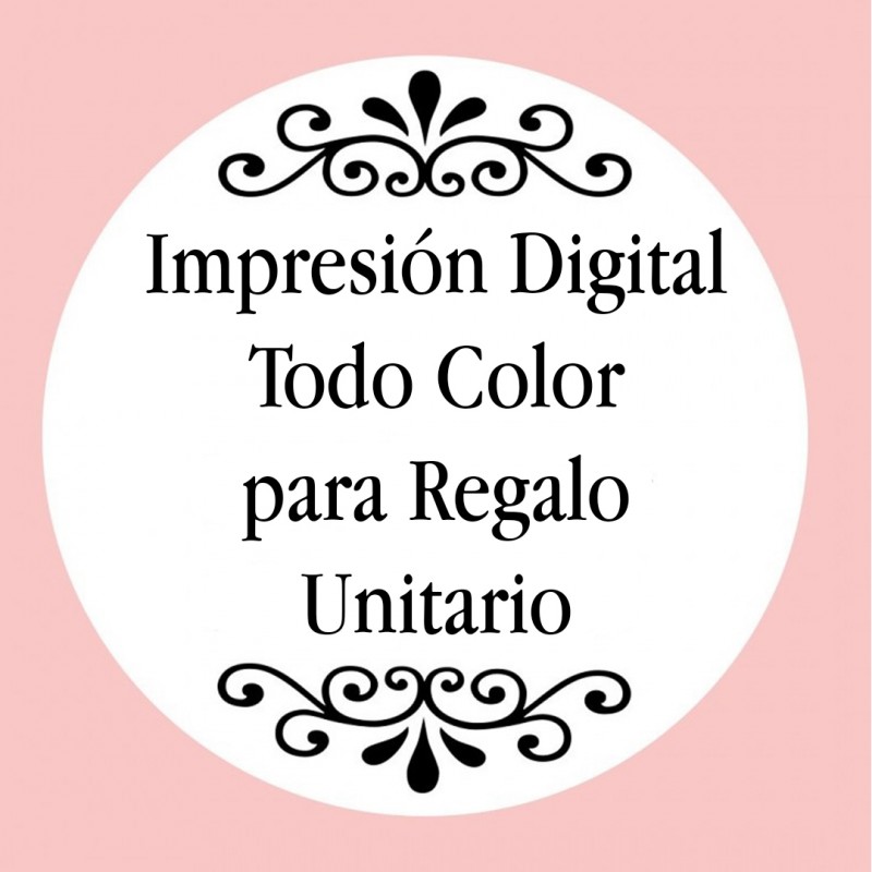 Personalización con Impresión Digital con Texto, Foto o Logo a Todo Color Personalización con Impresión Digital con Texto, Foto o Logo a Todo Color
