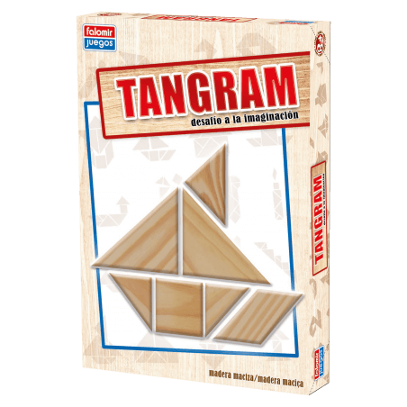 Juego tangram madera