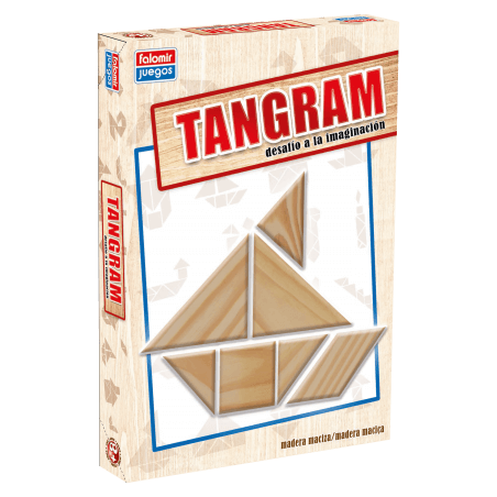 Juego tangram madera
