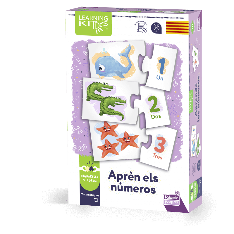Juego Aprèn els números Juego Aprèn els números