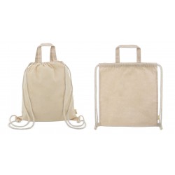 Bolsa Mochila De Algodon Reciclado Agra