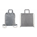 Bolsa Mochila De Algodon Reciclado Agra - Bolsa Mochila De Algodon Reciclado Agra