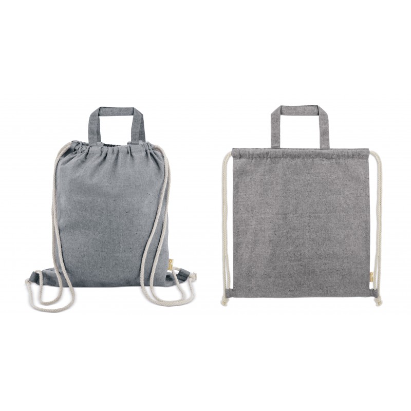 Bolsa Mochila De Algodon Reciclado Agra Bolsa Mochila De Algodon Reciclado Agra