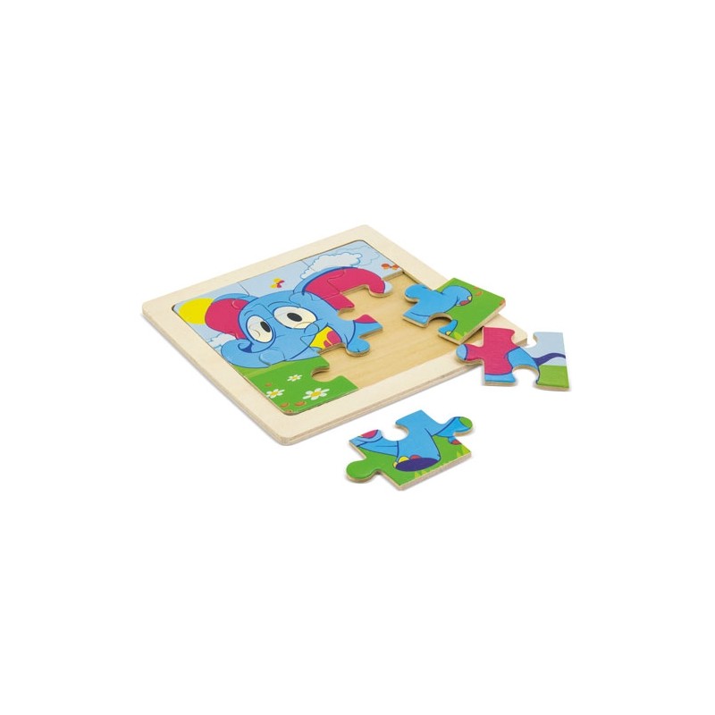 Educa Set De 2 Puzzles De Madera Para Niños – 16 Piezas Cada Uno, Temática Bluey, Medidas 26x18 Cm, Ideal A Partir De 3 Años