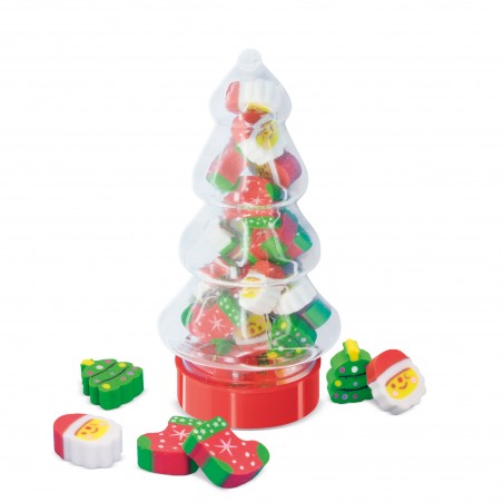 Set de gomas navideño fir tree