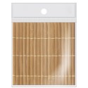 Set 5 posavasos de bambú ceylan
