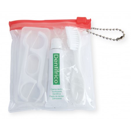 Set Dental Con Bolsa Rojo