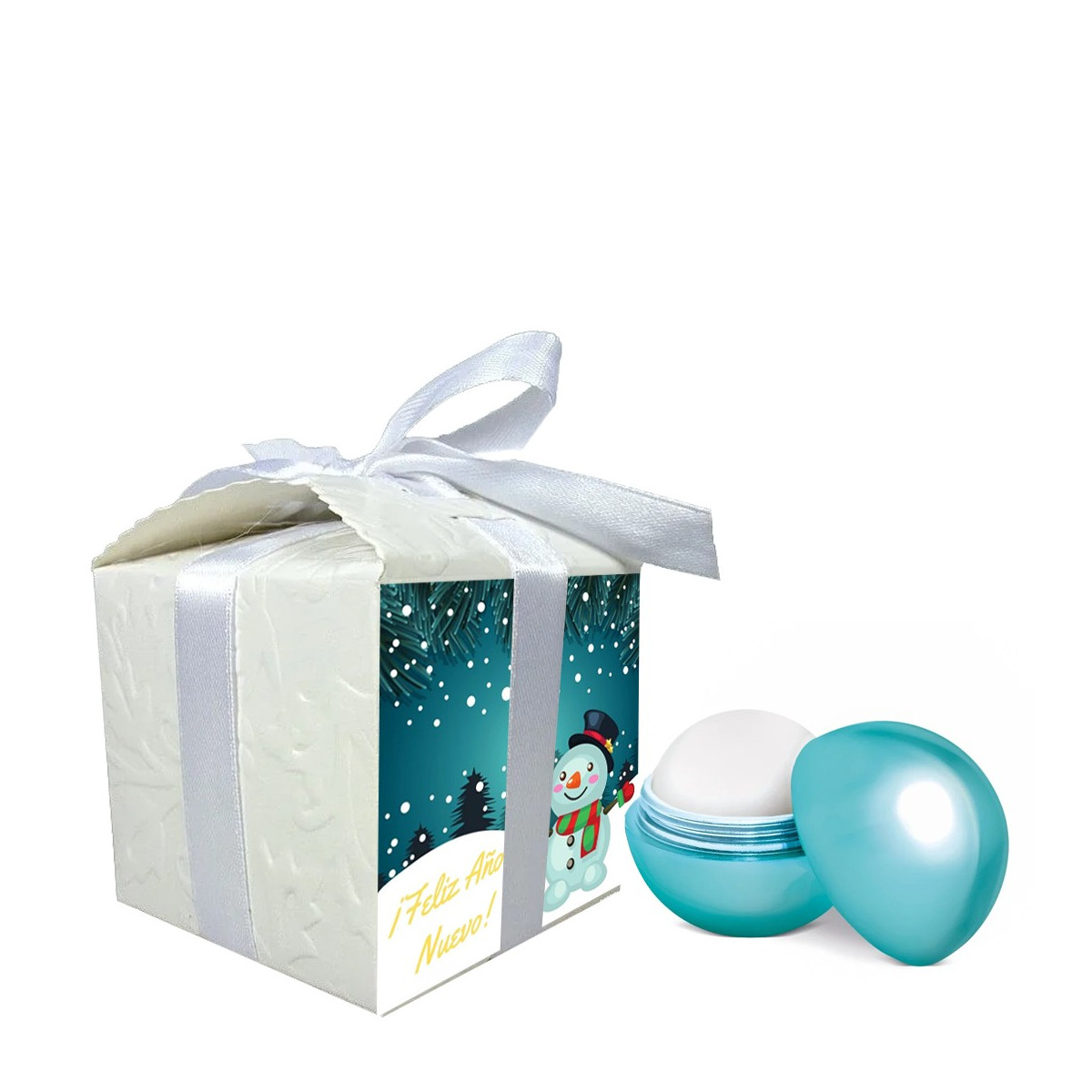 Detalles Navideños Bálsamo Labial en Caja