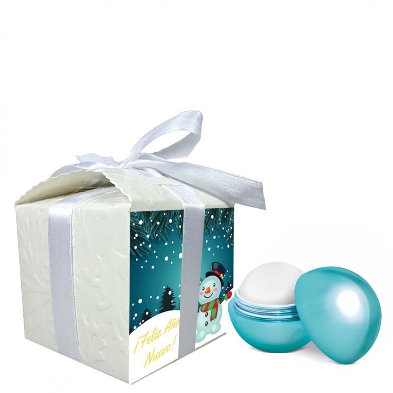 Detalles Navideños Bálsamo Labial en Caja