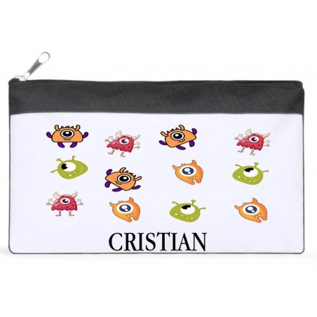 Estuche Monstruos Personalizado con Nombre