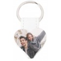 Llavero Corazón Personalizado con Foto a Todo Color