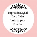 Impresión Digital Todo Color Unitaria para Botellas