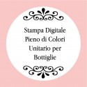 Impresión digital todo color unitaria para botellas personalizada