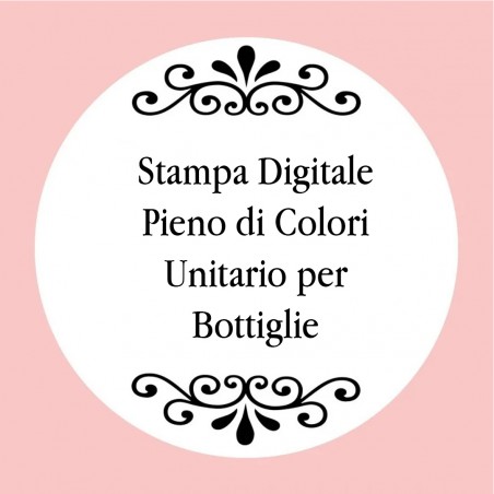 Impresión digital todo color unitaria para botellas personalizada