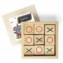 Juego Tres en Raya en Caja de Madera Personaliza con Nombre en Adhesivo Te lo Mereces