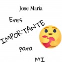 Adhesivo Personalizado con Nombre Eres Importante Para Mi