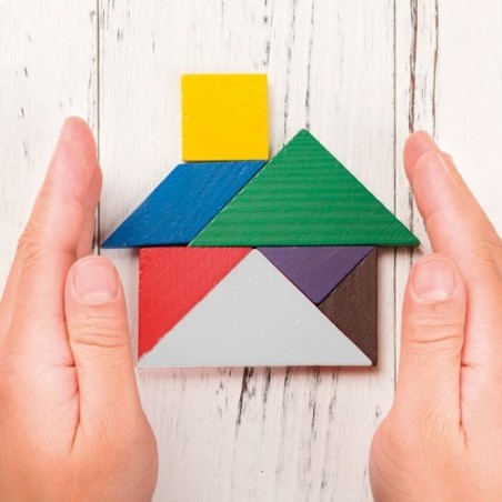 Puzzle de madera en caja personalizada con nombre