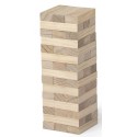 Juego jenga presentado en bolsa kraft personalizada con adhesivo eres importante para mi