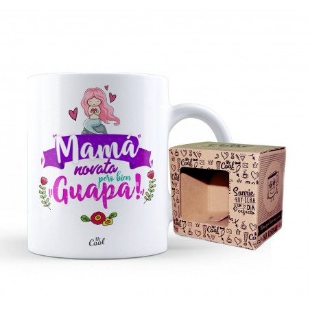 Taza Mamá Novata Pero Bien Guapa