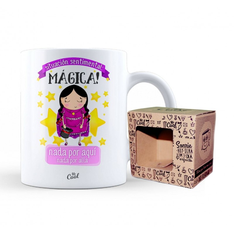 Taza Situación Sentimental Mágica Nada Por Aquí Nada Por Alla Taza Situación Sentimental Mágica Nada Por Aquí Nada Por Alla