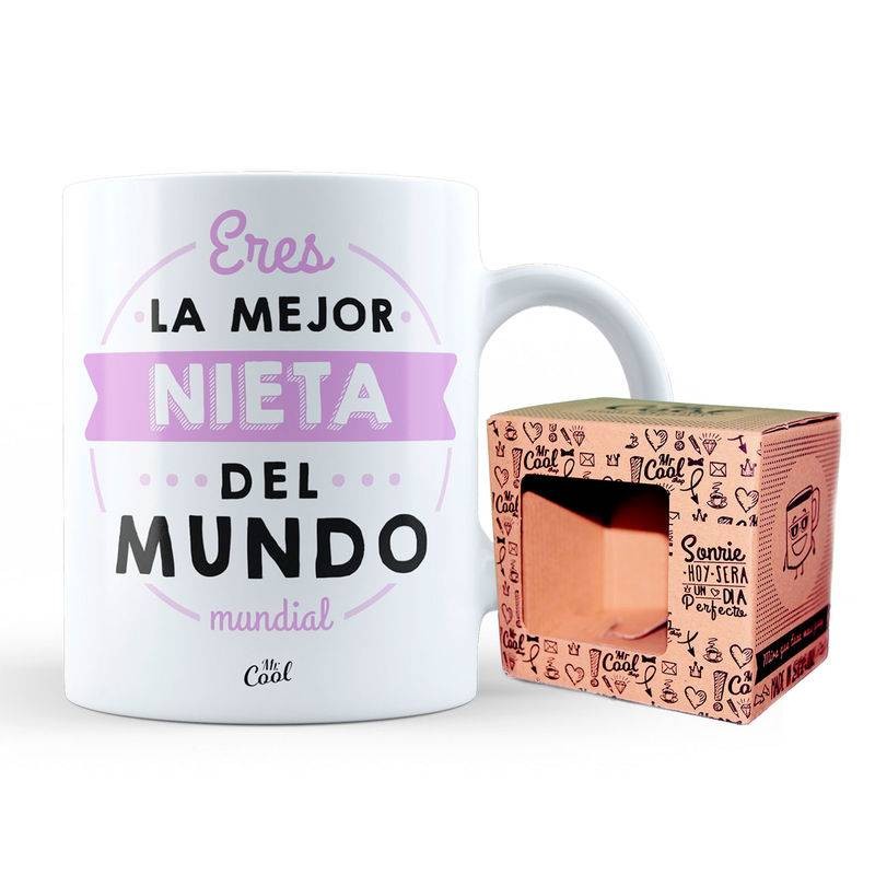 Taza eres la mejor nieta del mundo mundial