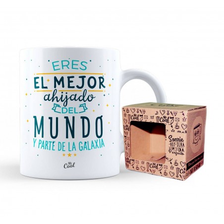 Taza eres el mejor ahijado del mundo y parte de la galaxia