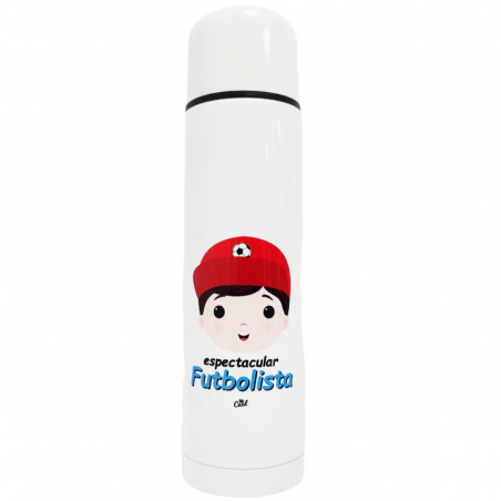 Termo infantil 500ml futbolista niño