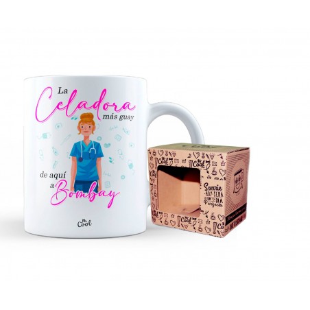 Taza La Celadora Más Guay De Aquí A Bombay