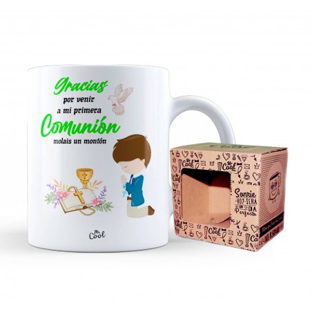 Taza Gracias Por Venir A Mi Primera Comunion Molais Un...