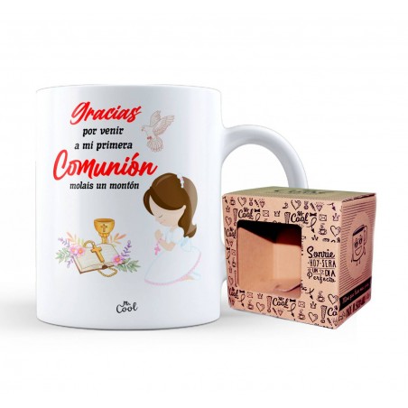 Taza Gracias Por Venir A Mi Primera Comunion Molais Un...