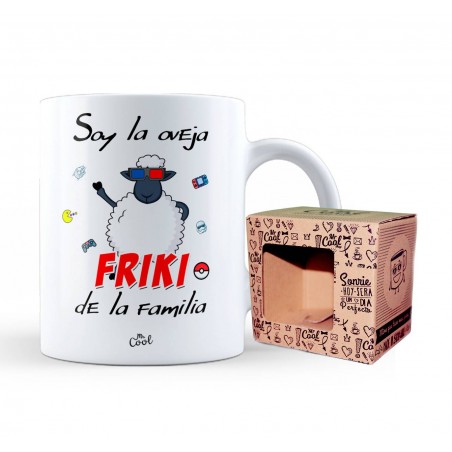 Taza Soy La Oveja Friki De La Familia
