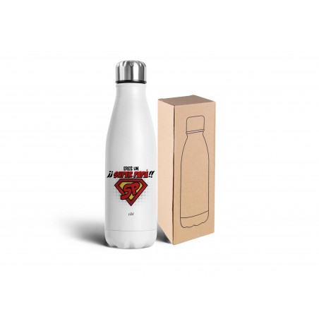 Botella Termo 500ml Eres Un Super Papa