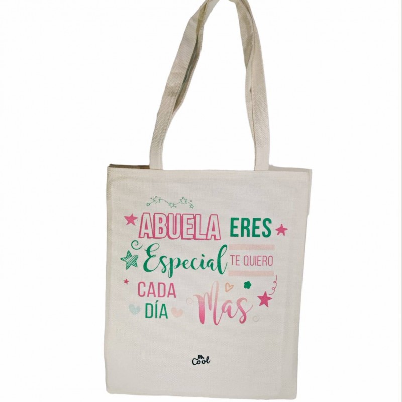 CafePress Abuela Tote Bag - Natural Canvas Reusable Shopping Bag, Two Sizes Available 2 thumbnail image