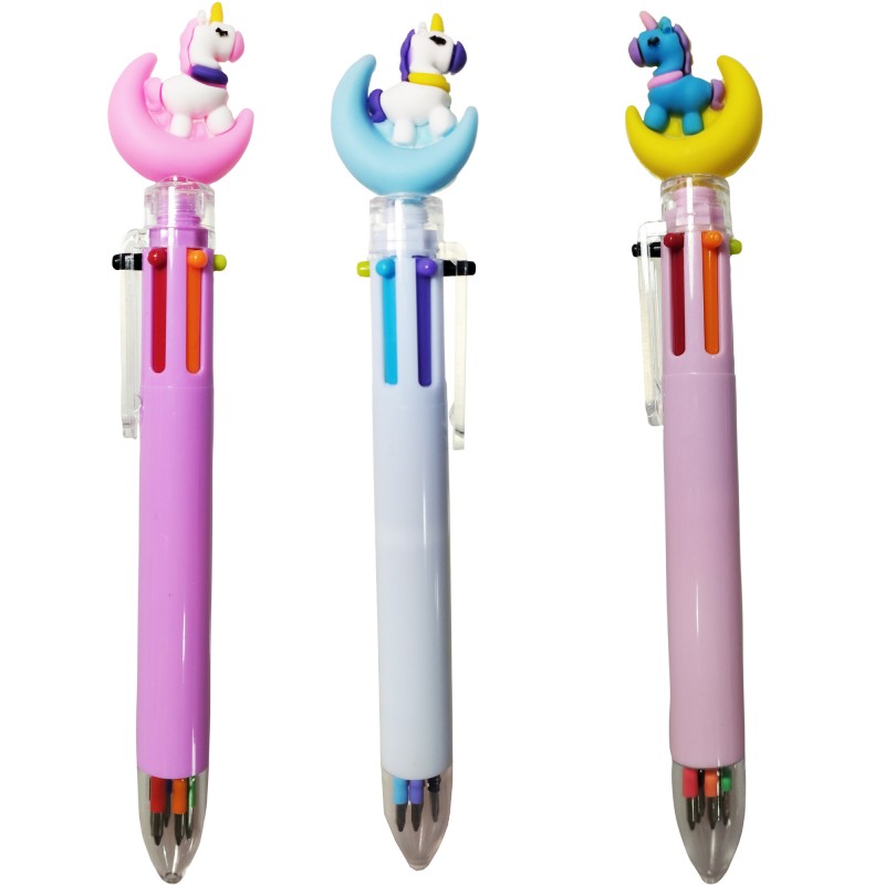 Bolígrafo Unicornio Multi Tinta de Colores Bolígrafo Unicornio Multi Tinta de Colores