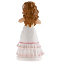 Figura Tarta Niña Comunión Betty con Manos Corazón