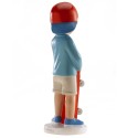 Figura de tarta niño comunión con patinete
