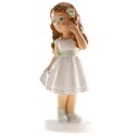 Figura de Tarta Comunión Niña Ana con Traje Corto