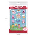 Decoración comestible recortable para tarta y cupcake peppa pig