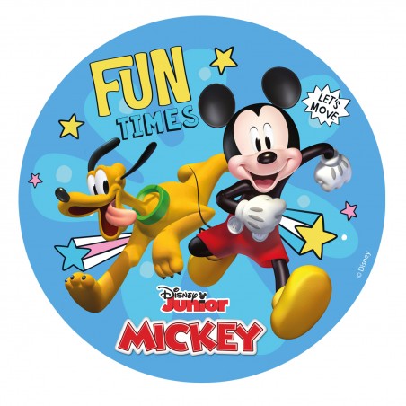 Oblea Comestible para Tarta Mickey Mouse