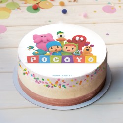 Oblea Para Tarta Con Diseño De Pocoyo Oblea Para Tarta Con Diseño De Pocoyo