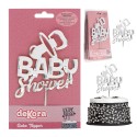 Decoración topper para tartas baby shower