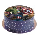 Oblea comestible para decoración de tartas modelo avengers