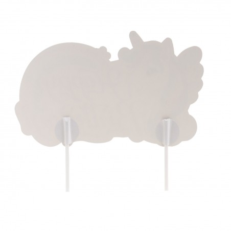 Topper unicornio para decoración de tarta de cumpleaños