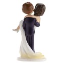Figura de Tarta para Boda Novios Guiño