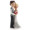 Figura de tarta para bodas serenidad