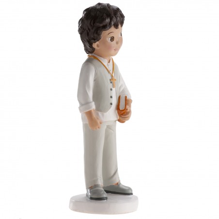 Figura de tarta para comunión niño bruno